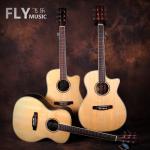飞乐Flymusic FD-2 OM-2 二代单板民谣吉他