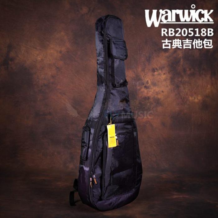 握威warwick rockbag rb20518b 双肩加厚古典吉他包