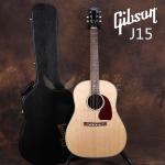吉普森Gibson J15全单电箱民谣吉他