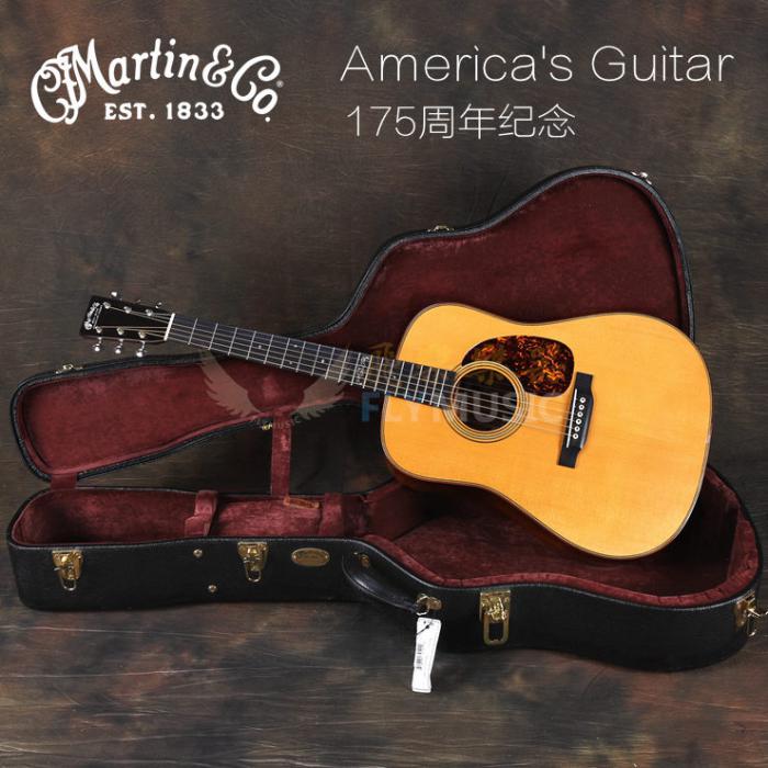 马丁martin america"s guitar 175周年限量版全单吉他