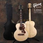 吉普森Gibson SJ200 Parlor Custom全单电箱 限量50只