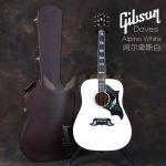 吉普森Gibson Apline White阿尔卑斯白 Doves 全单电箱吉他