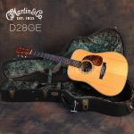 马丁Martin D28GE 巴玫背侧全单民谣吉他 